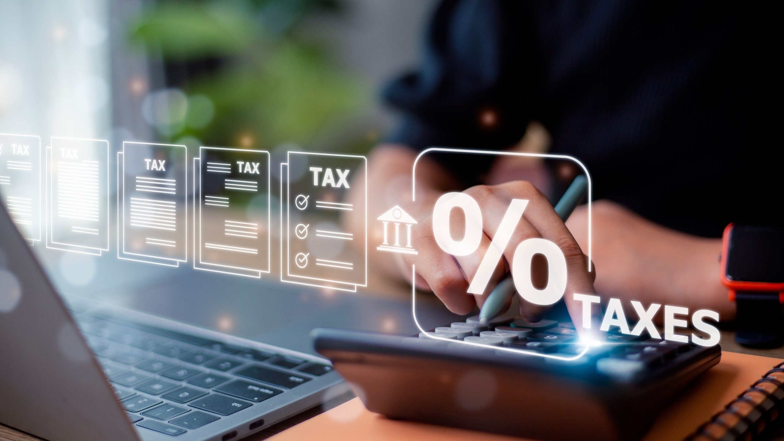 Corporate,And,Individual,Tax,Payment,Concept,,Woman,Using,Computer,Filling Corporate,And,Individual,Tax,Payment,Concept,,Woman,Using,Computer,Filling